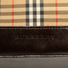 Burberry Haymarket Check Canvas Handbag Secondhand