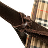 Burberry Haymarket Check Canvas Handbag Secondhand
