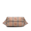Secondhand Burberry Small Haymarket Check Coated Canvas Salisbury Tote