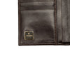 Fendi Zucca Canvas Bifold Kisslock Compact Wallet Secondhand