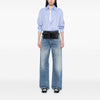 Fendi Zucca Canvas Double Pocket Belt Bag Secondhand