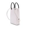 Balenciaga Mini Calfskin Logo Shopping Phone Holder Secondhand