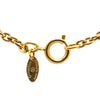 Secondhand Chanel Gold Plated Quilted CC Pendant Necklace