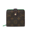 Louis Vuitton Monogram Perforated Compact Zipped Wallet Secondhand