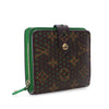 Louis Vuitton Monogram Perforated Compact Zipped Wallet Secondhand