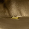 Chanel Mini Square Classic Chevron Metallic Crumpled Calfskin Single Flap Secondhand