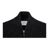 Secondhand Pierre Balmain Leather and Quilt Bomber Jacket - '10s