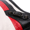 Balenciaga Small Lambskin Motocross Striped Classic City Satchel Secondhand
