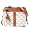 Celine Teen Triomphe Coated Canvas Cabas De France Crossbody Secondhand