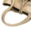 Burberry House Check Trimmed Leather Horn Toggle Tote Secondhand