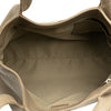 Burberry House Check Trimmed Leather Horn Toggle Tote Secondhand