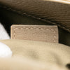 Burberry House Check Trimmed Leather Horn Toggle Tote Secondhand