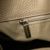 Burberry House Check Trimmed Leather Horn Toggle Tote Secondhand