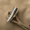 Burberry House Check Trimmed Leather Horn Toggle Tote Secondhand