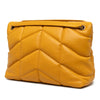 Saint Laurent Medium Matelasse Lambskin Monogram LouLou Puffer Shoulder Bag Secondhand