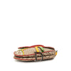 Dior Diorissimo Canvas Rasta Saddle Bag Secondhand