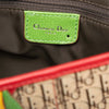 Dior Diorissimo Canvas Rasta Saddle Bag Secondhand