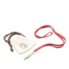 Hermès Leather Ultrasonic Dog Whistle Necklace Secondhand
