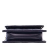 Chanel Mini Quilted Shiny Lambskin Button On Top Flap Secondhand
