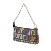 Fendi Multicolor Zucca Spalmati Chain Pochette Secondhand
