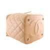 Chanel CC Quilted Lambskin Top Handle Vanity Case with Chain Secondhand