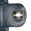 Chanel CC Quilted Perforated Aged Calfskin Flap Secondhand