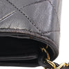 Chanel Small CC Quilted Lambskin Full Single Flap Secondhand