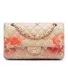 Chanel Medium Classic Lambskin Tropical Flower Print Double Flap Secondhand