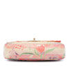 Chanel Medium Classic Lambskin Tropical Flower Print Double Flap Secondhand