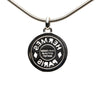 Secondhand Hermès Palladium Plated Clou de Selle Pendant Necklace