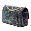 Chanel Croc Embossed Calfskin Graffiti Cocodile Reissue 2.55 Double Flap 226 Secondhand