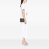 Saint Laurent Small Metallic Chevron Calfskin Monogram Kate Crossbody Secondhand