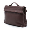 Bottega Veneta Intrecciato Trimmed Leather Business Bag Secondhand