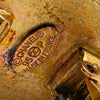 Chanel Gold Plated and Resin CC Clip on Earrings Secondhand