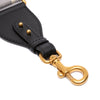 Dior Embroidered Canvas Logo Bag Strap Secondhand