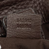 Gucci Medium Pebbled Calfskin Web Heritage Shoulder Bag Secondhand