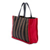 Fendi Pequin Canvas Simply Shopping Tote Secondhand