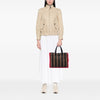 Fendi Pequin Canvas Simply Shopping Tote Secondhand
