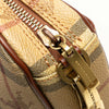Secondhand Burberry Haymarket Check Coated Canvas Clutch