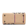Dior Medium Jute Embroidered Lady D Lite Secondhand