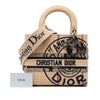 Dior Medium Jute Embroidered Lady D Lite Secondhand