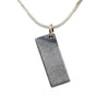 Dior Silver Plated Oblique Trotter Pendant Necklace Secondhand