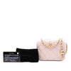 Chanel CC Quilted Lambskin Pearl Crush Camera Bag Secondhand