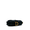 Dior Canvas Embroidered Camouflage Saddle Bag Secondhand