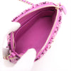 Chanel Mini CC Quilted Tweed Clutch With Chain Secondhand
