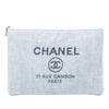Secondhand Chanel Large Canvas Deauville O Case