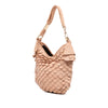 Saint Laurent Leather St Tropez Fish Scale Hobo Secondhand