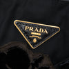 Prada Beaded Tessuto Floral Applique Tote Secondhand