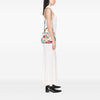 Secondhand Gucci Small Canvas Flora Bamboo Shopper Satchel