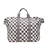 Chanel Printed Canvas Gingham Weekender Tote Secondhand